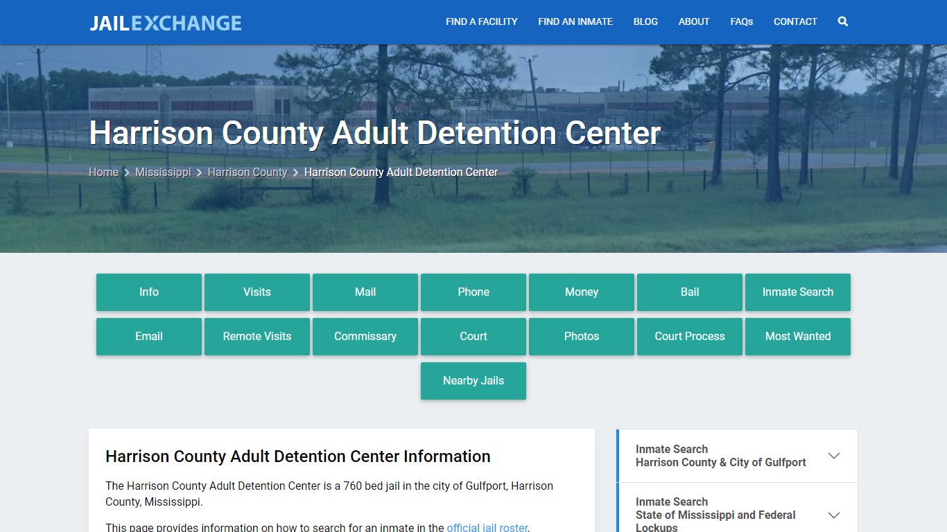 Harrison County Adult Detention Center - Jail Exchange